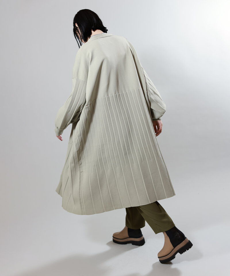  「プリーツニットカーディガン」|ニット・セーター|