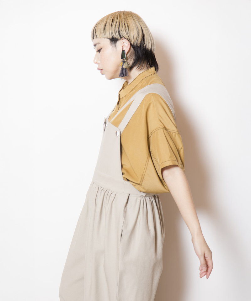  「2WAYギャザーオールインワン」|オールインワン|