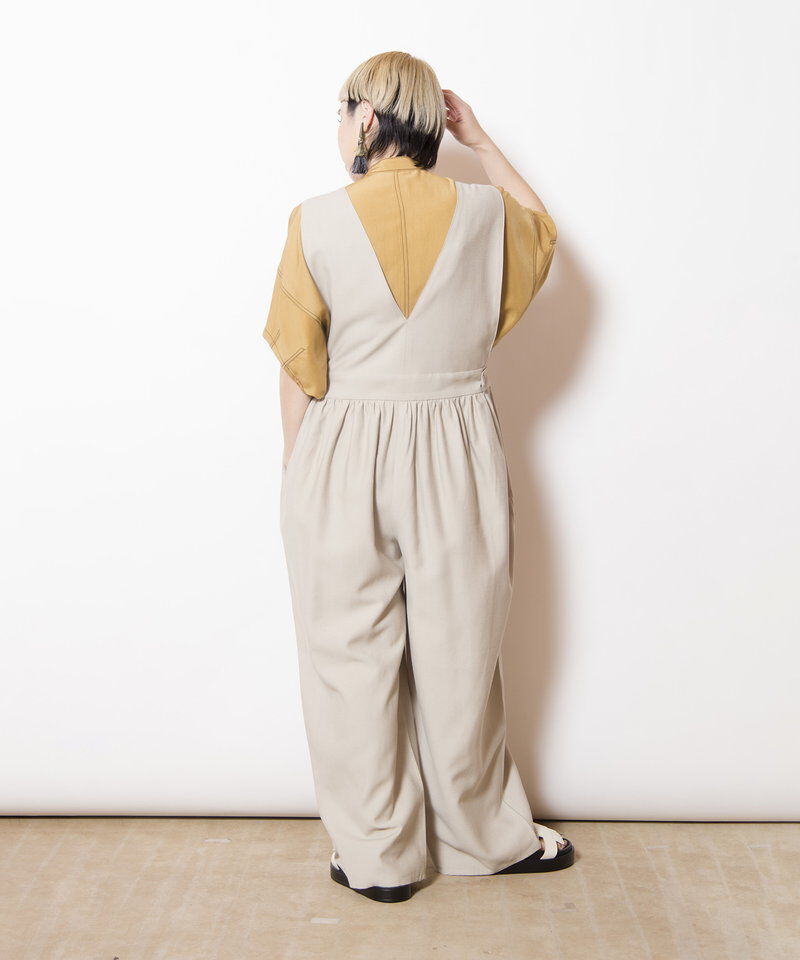  「2WAYギャザーオールインワン」|オールインワン|