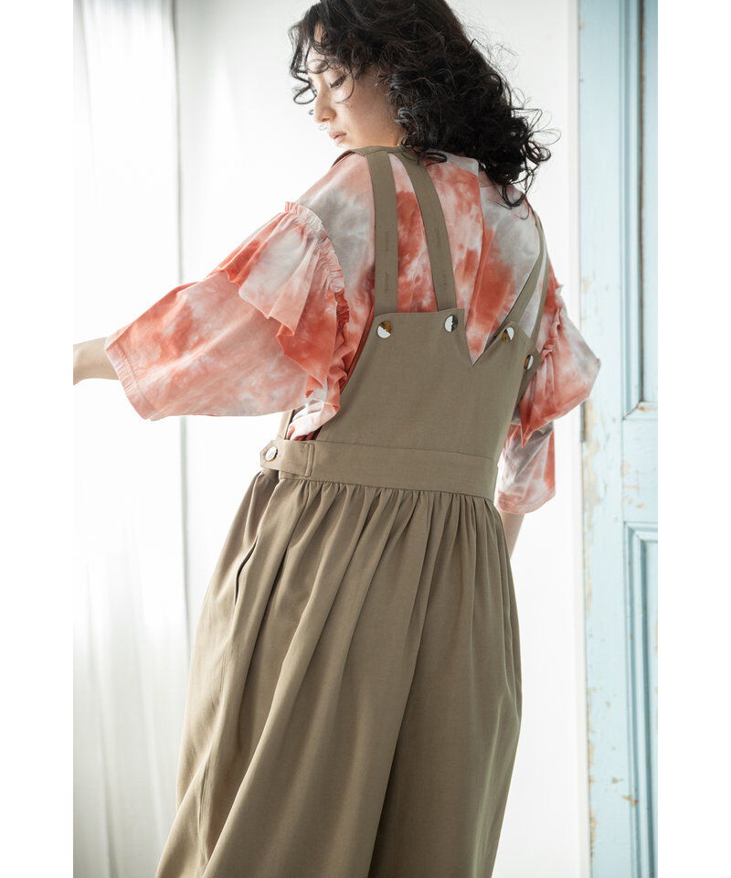  「2WAYギャザーオールインワン」|オールインワン|