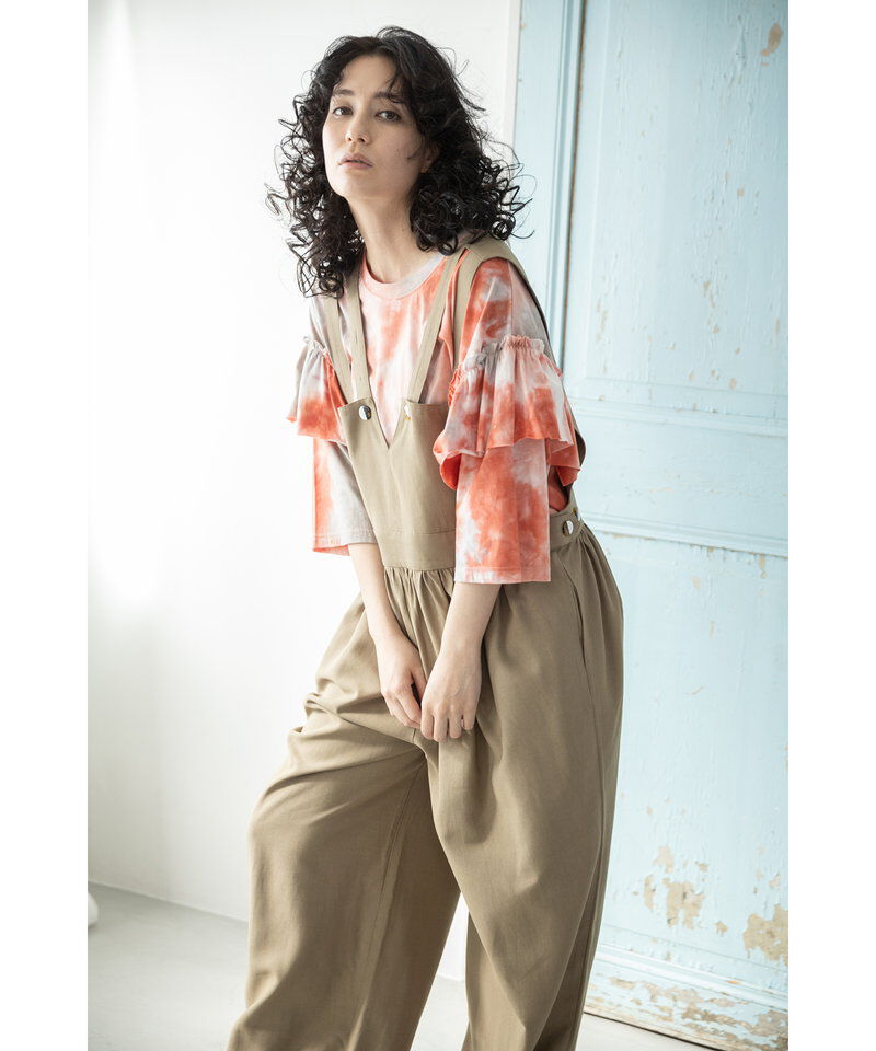  「2WAYギャザーオールインワン」|オールインワン|