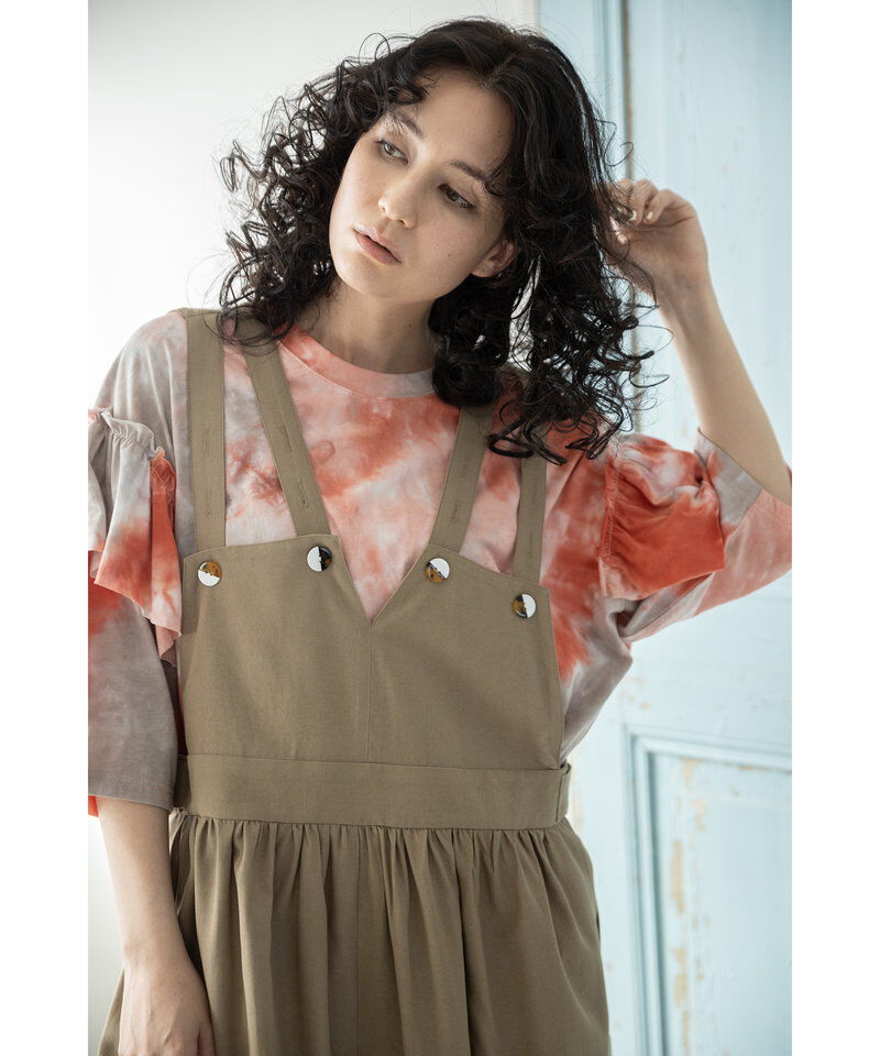  「2WAYギャザーオールインワン」|オールインワン|