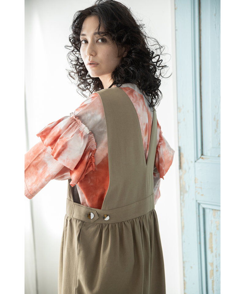  「2WAYギャザーオールインワン」|オールインワン|