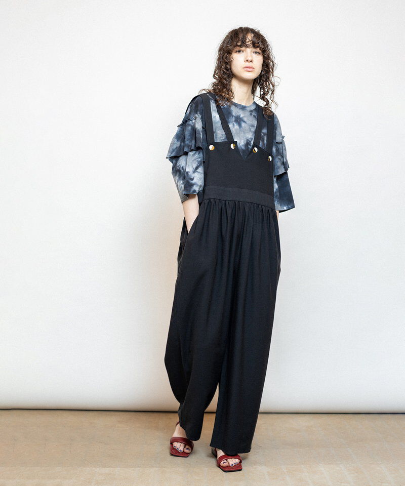  「2WAYギャザーオールインワン」|オールインワン|