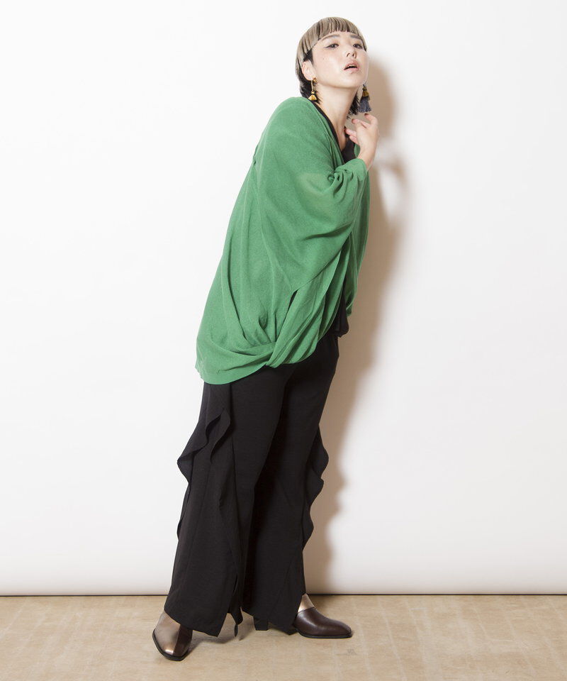  「ツイストニットボレロ」|カーディガン|