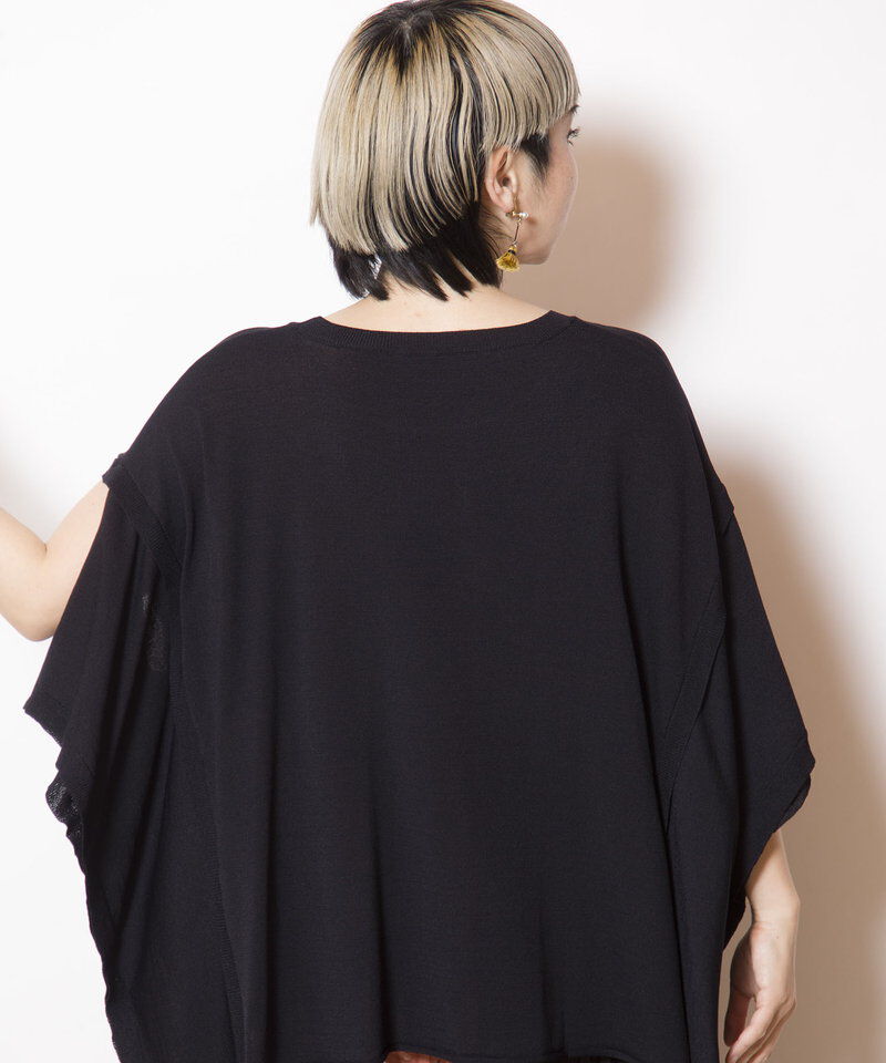  「2WAYニットポンチョ」|ニット・セーター|