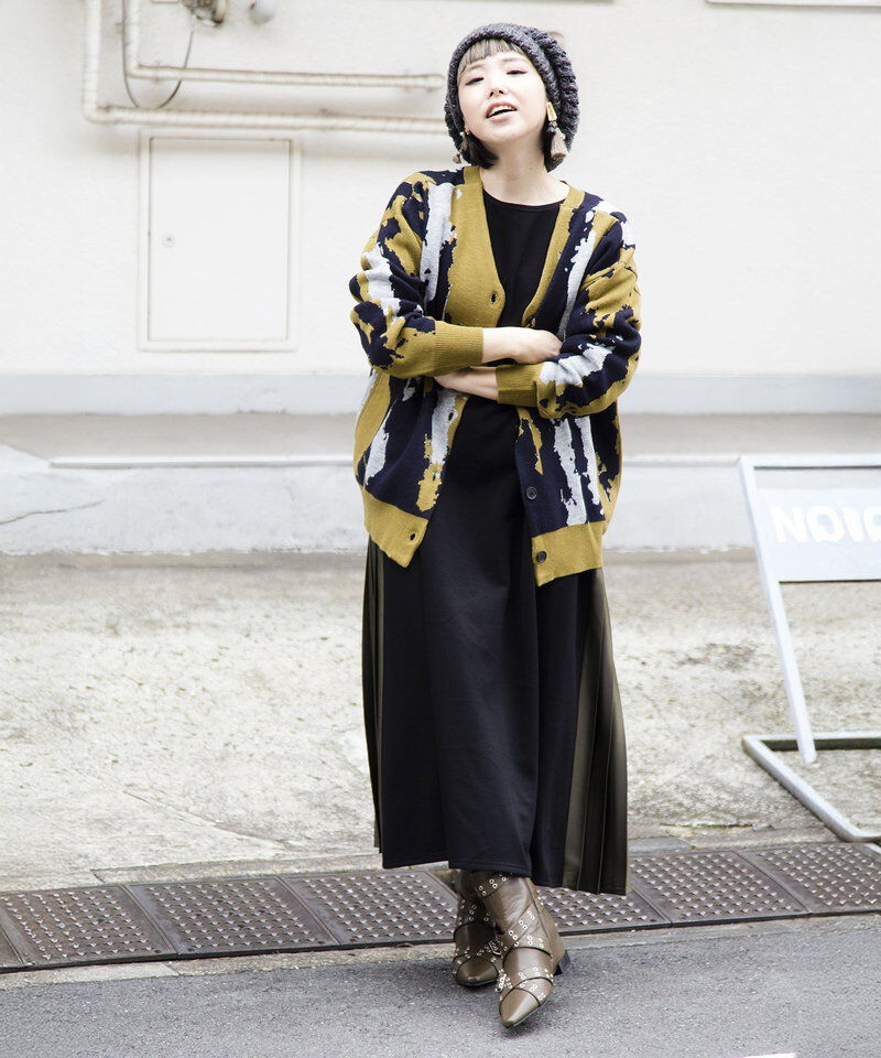  「2WAYジャガードニットプルオーバー」|ニット・セーター|