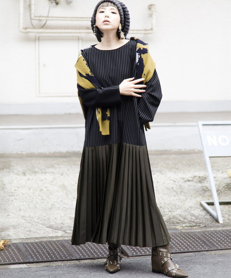  「2WAYジャガードニットプルオーバー」|ニット・セーター|