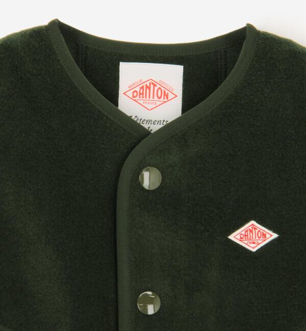 DANTON「DANTON | キッズ フリースカラーレスベスト」|ダウンベスト・ベスト|