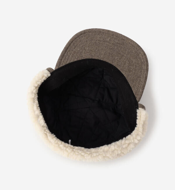 DANTON「DANTON |  ボア 6パネルキャップ」|キャップ・キャスケット|