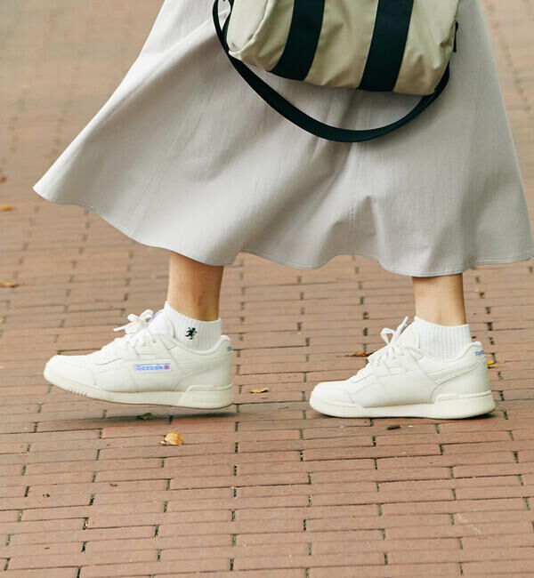 GYMPHLEX「Gymphlex | ショート クルーソックス WOMEN」|ソックス|WHITE