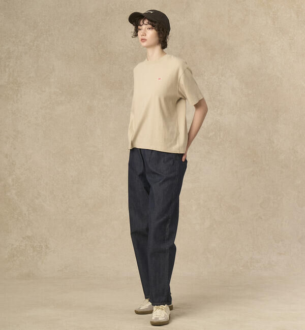 DANTON「DANTON | カラーデニム イージーパンツ WOMEN」|デニム|