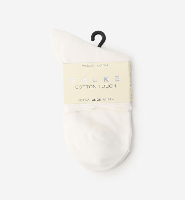 FALKE 「FALKE | 47106 COTTON TOUCH SHORT SOCKS WOMEN」|ソックス|WHITE
