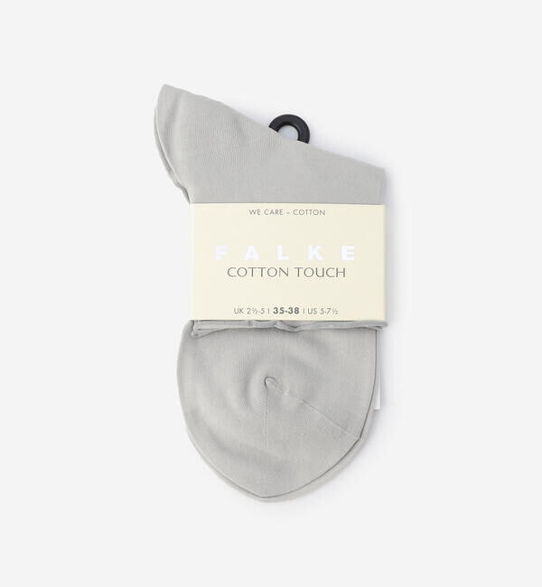 FALKE 「FALKE | 47106 COTTON TOUCH SHORT SOCKS WOMEN」|ソックス|SILVER