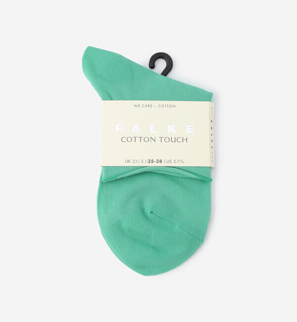 FALKE 「FALKE | 47106 COTTON TOUCH SHORT SOCKS WOMEN」|ソックス|GREEN系1