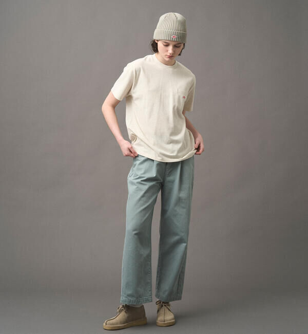 DANTON「DANTON | ポケットTシャツ SOLID WOMEN」|Tシャツ・カットソー|