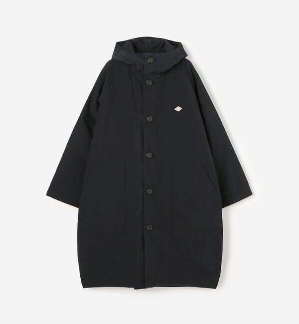 DANTON「DANTON | ナイロンタフタ 中綿フードコート WOMEN」|ダウン|NAVY
