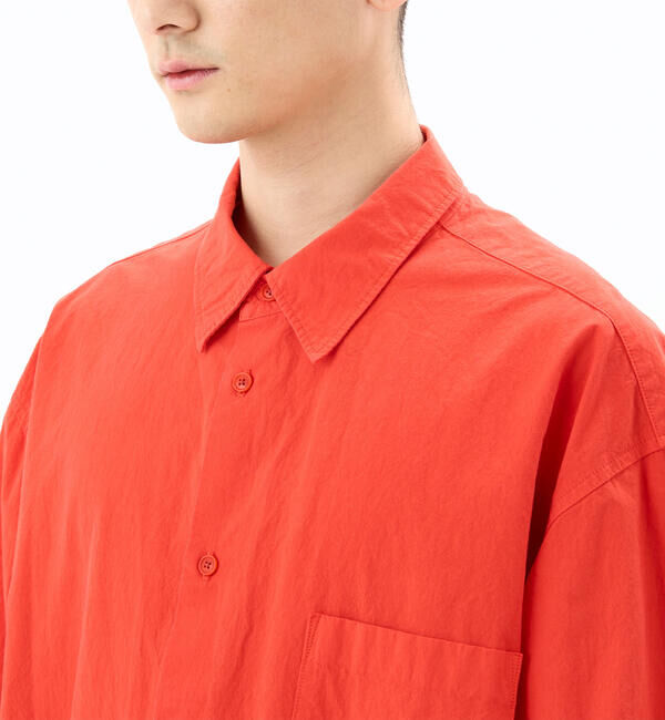 ORCIVAL「ORCIVAL | ガーメントダイ レギュラーカラーシャツ MEN」|シャツ・ブラウス|