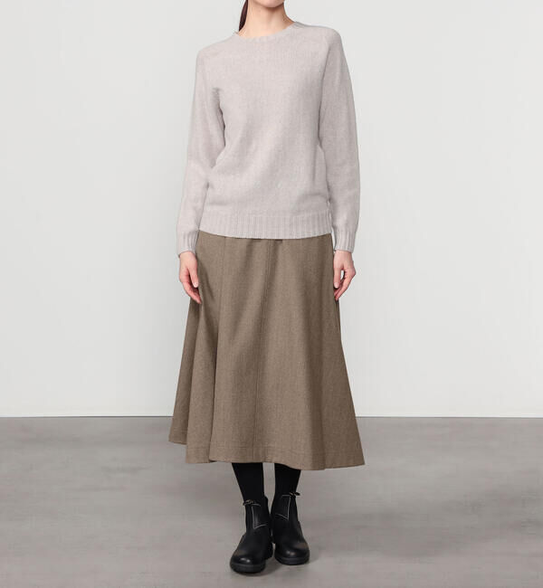 LE GLAZIK「LE GLAZIK | ウール フレアスカート WOMEN」|スカート|