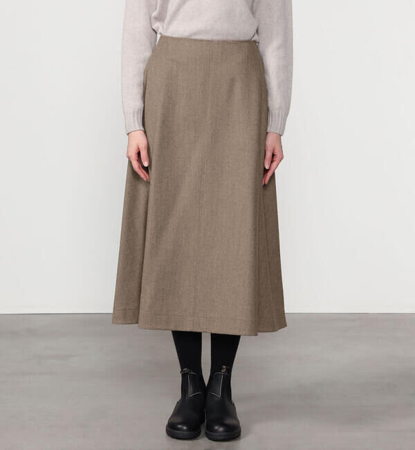 LE GLAZIK「LE GLAZIK | ウール フレアスカート WOMEN」|スカート|