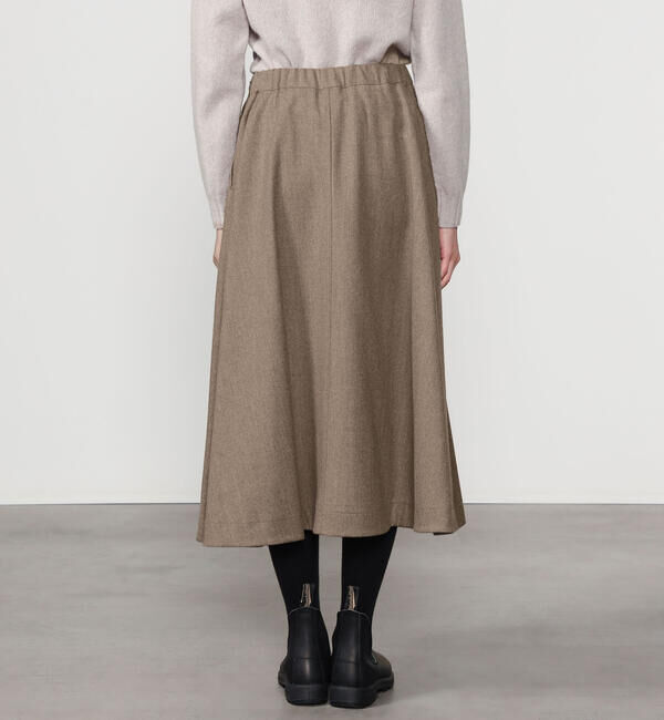 LE GLAZIK「LE GLAZIK | ウール フレアスカート WOMEN」|スカート|