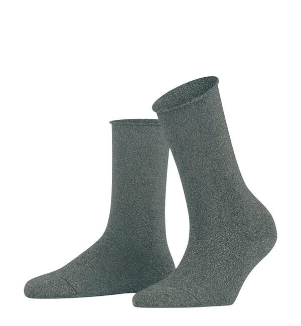 FALKE 「FALKE | 46414 SHINY SOCKS WOMEN」|ソックス|GREY系1