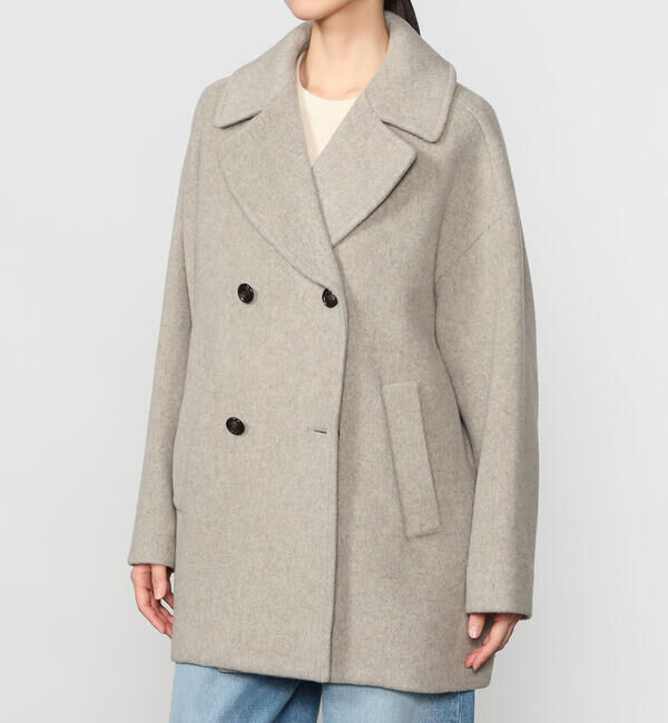  「TICCA | ウール Pコート WOMEN」|ダッフルコート|