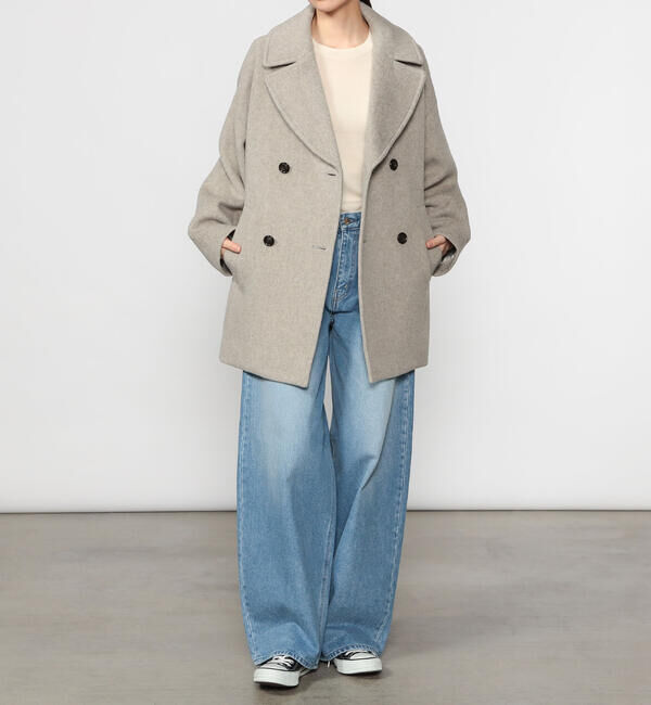  「TICCA | ウール Pコート WOMEN」|ダッフルコート|