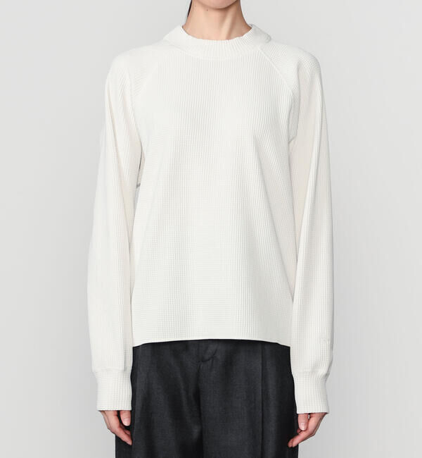  「Goldwin | サーマル モックネック長袖Tシャツ WOMEN」|Tシャツ・カットソー|