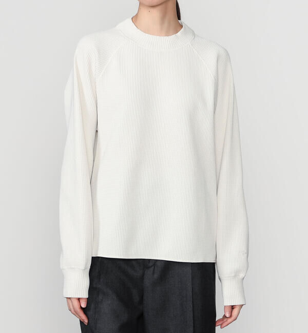  「Goldwin | サーマル モックネック長袖Tシャツ WOMEN」|Tシャツ・カットソー|