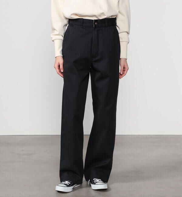  「TUF-NUT | T/C TWILL WIDE WORK TROUSERS WOMEN」|チノ|