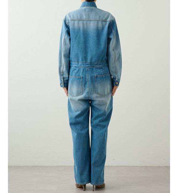  「デニムジャンプスーツ」|ワンピース|