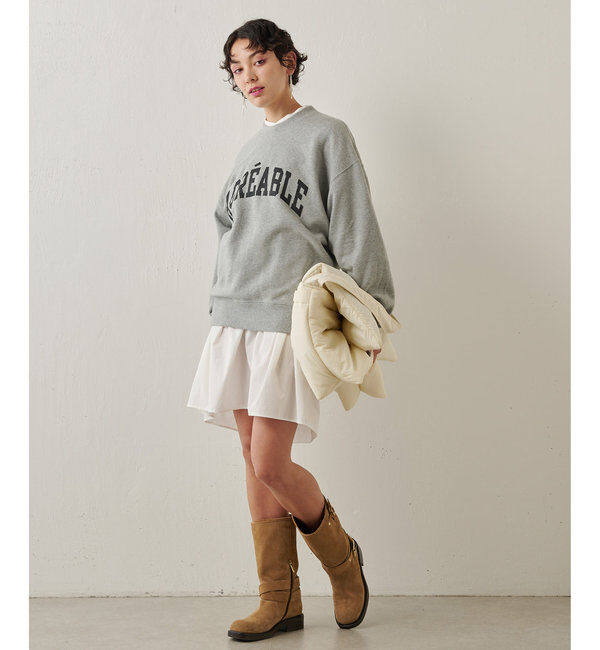 THE PAUSE「【THE PAUSE】ロゴスウェットプルオーバー」|Tシャツ・カットソー|