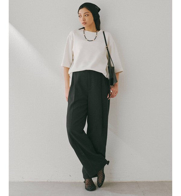  「Vガゼットハーフスリーブプルオーバー」|シャツ・ブラウス|