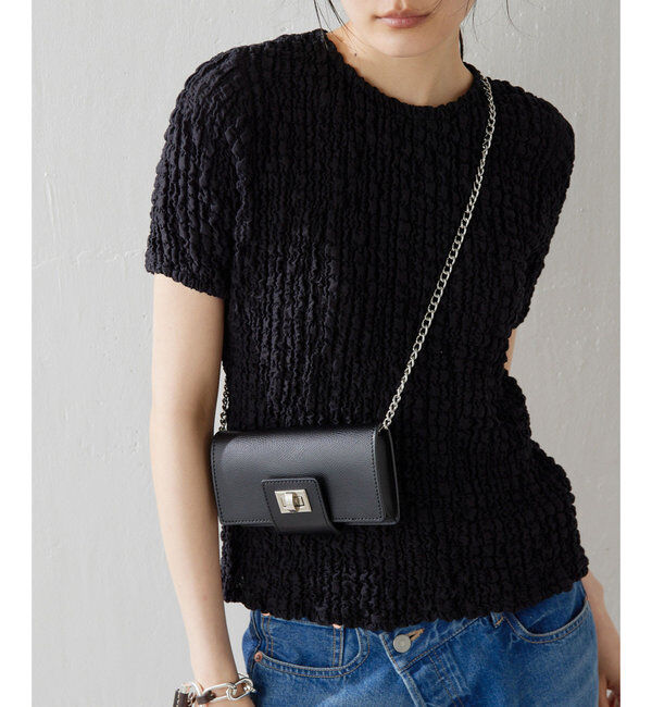 Hoaw.「【Hoaw.】ウォレットチェーンバッグ」|トートバッグ|