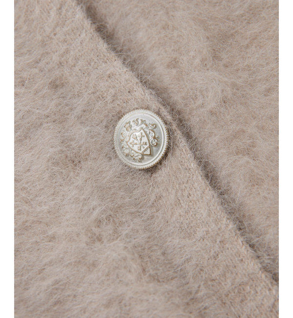  「カシミヤ混ファーニットジャケット」|ニット・セーター|