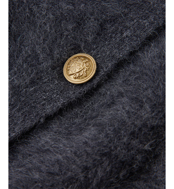  「カシミヤ混ファーニットジャケット」|ニット・セーター|