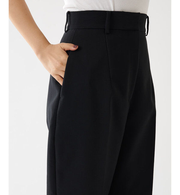  「センタープレステーパードパンツ」|チノ|