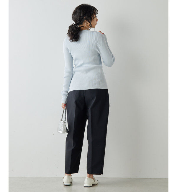  「センタープレステーパードパンツ」|チノ|