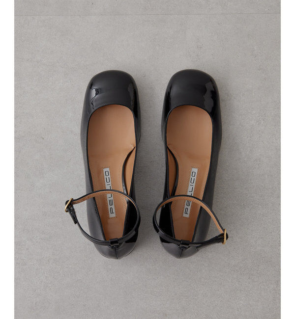  「【PELLICO】チャンキーヒールアンクルストラップパンプス」|パンプス|