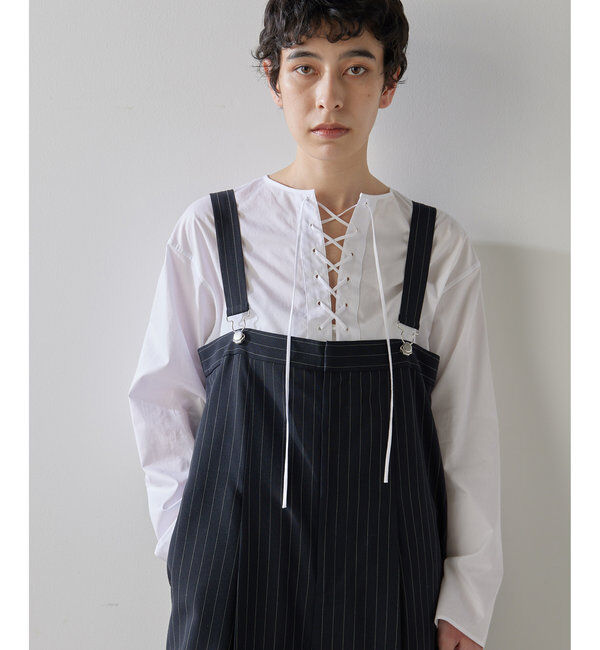  「平織オーバーオール」|ワンピース|