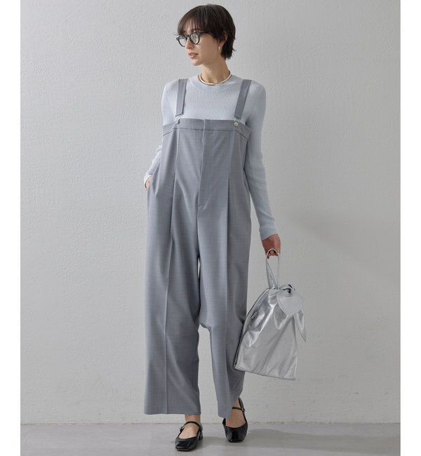  「平織オーバーオール」|ワンピース|