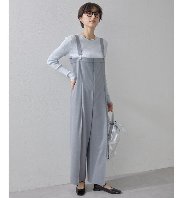  「平織オーバーオール」|ワンピース|