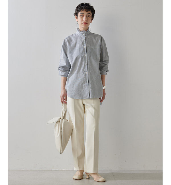  「ダンボールセンタープレスパンツ」|チノ|