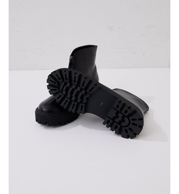 THE PAUSE「【THE PAUSE】ZIPショートブーツ」|ショートブーツ|