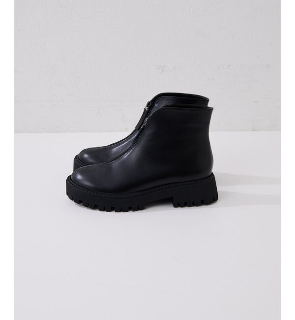 THE PAUSE「【THE PAUSE】ZIPショートブーツ」|ショートブーツ|