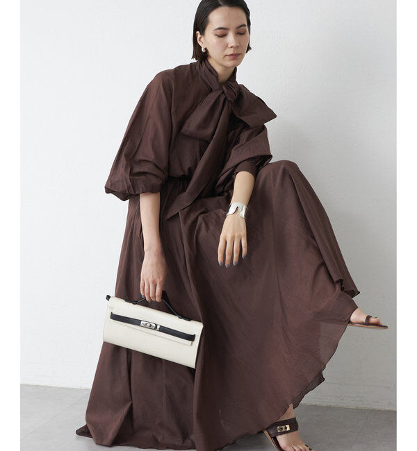  「シルクローンギャザースカート」|スカート|