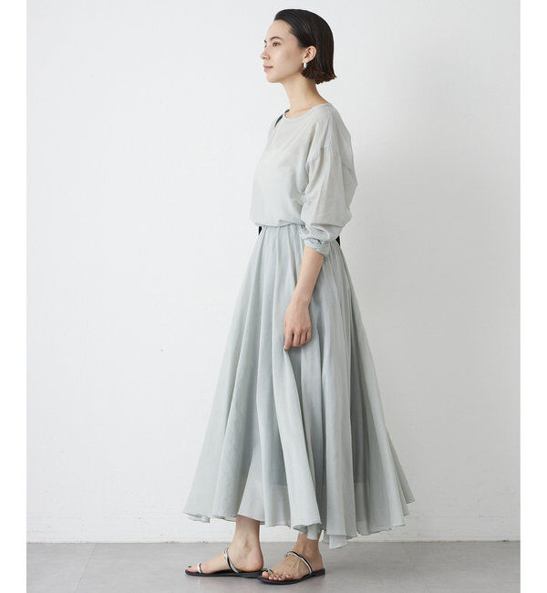  「シルクローンギャザースカート」|スカート|