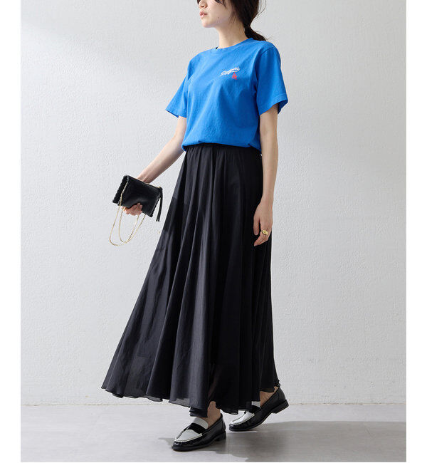  「シルクローンギャザースカート」|スカート|