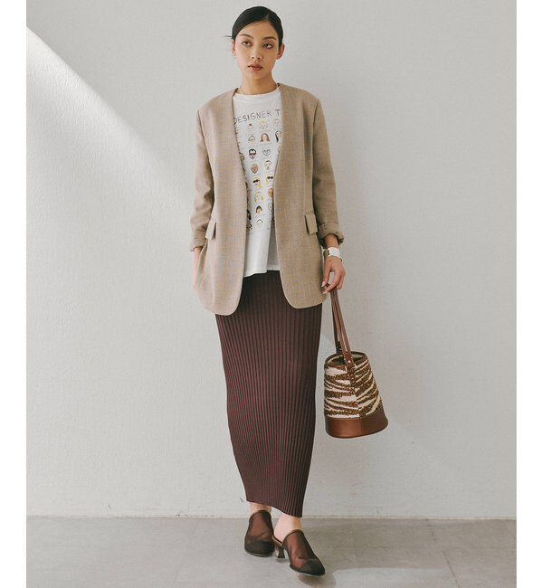  「ジュートライクノーカラージャケット」|その他|